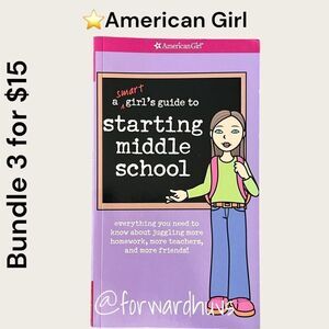 Bundle 3 for $15 American Girl | A Smart Girl’s Guide to Starting Middle School
